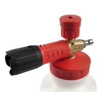 Bình phun bọt tuyết dùng cho máy cao áp SMFC002 Maxshine được làm bằng chất liệu nhựa HDPE độ bền cao