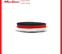 Phớt Microfiber đánh bóng hoàn thiện 5” inch Maxshine 2053130R mặt trước được dệt từ sợi microfiber mềm mại, chống ấm và cách nhiệt tốt