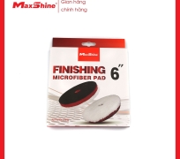 Phớt Microfiber đánh bóng hoàn thiện 5” inch Maxshine 2053130R mặt trước được dệt từ sợi microfiber mềm mại, chống ấm và cách nhiệt tốt