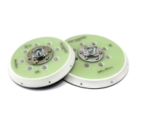 Đế dính máy lệch tâm 5 inch 8 lỗ Maxshine 3011125 giảm tắc nghẽn chà nhám, giữ thời gian mài mòn lâu hơn và giảm tích tụ nhiệt