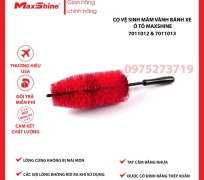 Cọ vệ sinh mâm vành bánh xe ô tô Maxshine 7011013 có thiết kế dạng lõi ngô hình trụ giúp đi sâu làm sạch vành lốp dễ dàng