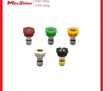 Đầu phun áp lực 5 cấp độ Maxshine 701202 làm từ chất liệu nhựa ABS cứng cáp, lõi trong bằng thép bền bỉ chịu áp lực nước cao