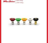Đầu phun áp lực 5 cấp độ Maxshine 701202 làm từ chất liệu nhựa ABS cứng cáp, lõi trong bằng thép bền bỉ chịu áp lực nước cao