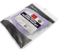 Bao tay rửa xe sợi nhỏ Maxshine 1190004P màu tím được làm từ chất liệu Microfiber mềm mại, không rụng lông khi lau