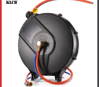 Bộ dây đôi, hơi và nước tự động KLCB 7 mét, vòng bi bằng đồng kéo nhẹ, không dính vấp