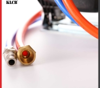 Bộ dây đôi, hơi và nước tự động KLCB 7 mét, vòng bi bằng đồng kéo nhẹ, không dính vấp