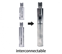 Bộ trục nối mở rộng máy đánh bóng đồng tâm-RO Maxshine được làm từ thép không gỉ, chịu nhiệt cao khi đánh bóng