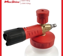 Bình phun bọt tuyết dùng cho máy cao áp SMFC002 Maxshine được làm bằng chất liệu nhựa HDPE độ bền cao