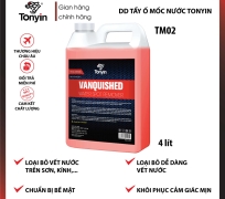 Chai xịt tẩy ố mốc nước VANQUISHED WATER SPOT REMOVER TM02 Tonyin 4L Loại bỏ vết nước trên sơn, kính và kim loại