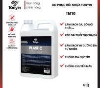 Dung dịch phục hồi nhựa PLASTIC RESTORER TM10 Tonyin 473ml/4L làm sạch da, đồ nội thất, ô tô và quần áo