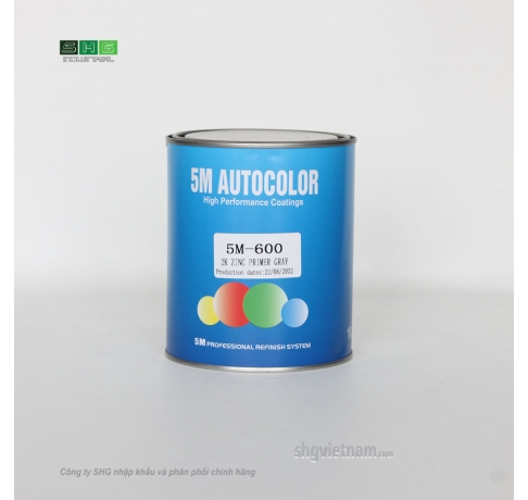 EPOXY 2K XÁM 5M-600 5M AUTOCOLOR 1KG