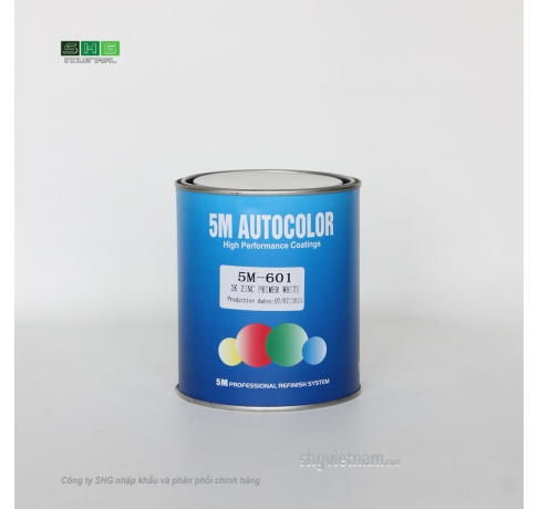 EPOXY 2K TRẮNG MỜ 5M-601 5M AUTOCOLOR 1KG