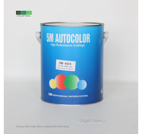 EPOXY 1K MÀU XÁM 5M-604 5M AUTOCOLOR 4KG