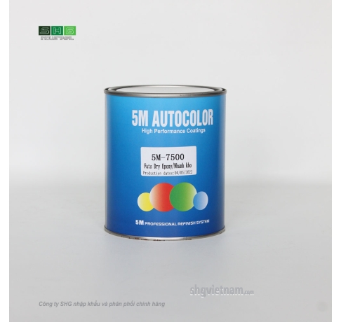LÓT EPOXY NHANH KHÔ 5M-7500 5M AUTOCOLOR 1KG